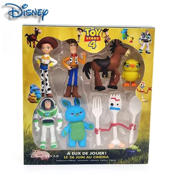 Disney uus 7 Toy Story 4 Buzz Lightyear Huditras Kevadel Koer Kolme-eyed Aberdeen 3-Tolline Mannekeeni Teenetemärgi Tüdruk Esita Maja Käsi