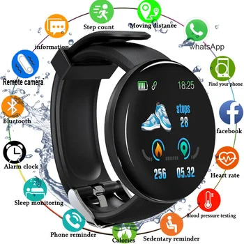 2020 Bluetooth Smart Watch Mehed Vererõhk Ring Smartwatch Naiste Vaata Veekindel Sport Tracker WhatsApp Android Ja Ios