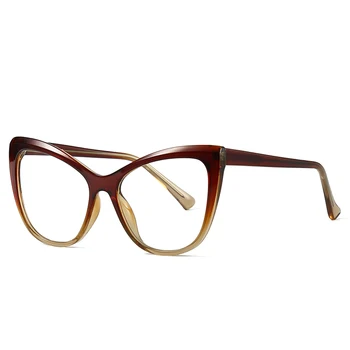 Cat Eye naiste prillid raamid Mood Optiline anti sinine valgus klaasid raami naiste Retro Lühinägevus prillid TR90 Prillid
