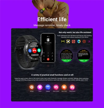 Uus SENBONO M5 Smart Watch Veekindel Kantavad Bluetooth-Telefoni Kõne GPS smartwatch Telefon Meeste ja Naiste Südame Löögisagedus Järelevalve Kell