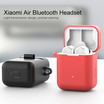 Silikoon Puhul Xiaomi Airdots Air 2 Juhtmeta Bluetooth-Peakomplekti Kate Laadimise Kasti Rotection Puhul MI Air 2