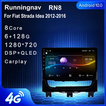 4G LTE Androidi 10.1 Fiat Strada Idee 2012 2013 2016 Auto Raadio Multimeedia Video Mängija, Navigatsiooni GPS RDS nr dvd