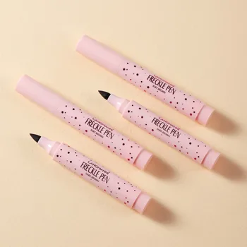 Looduslik Meik Tõetruu Tilk Magic Pen Võltsitud Freckles Veekindel Kauakestev Pehme Dot Kohapeal Freckles Pen Sunkissed Meik