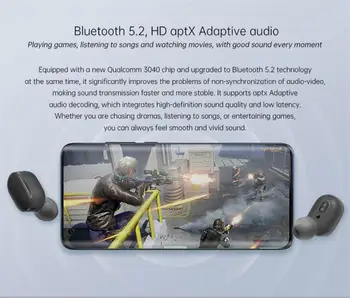 TWS Kõrvaklapid Redmi Airdots Pro 3 Earbuds Traadita Kõrvaklapid Bluetooth-5.0 Gaming Headset Koos Mic hääljuhtimine Gaming Headset