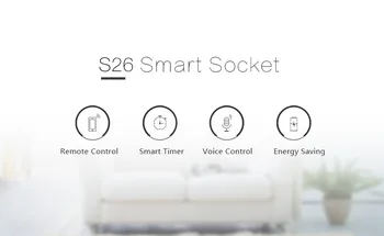 Sonoff S26 WiFi Smart Pesa Wireless Plug Power Pistikupesad Smart Home Lüliti Tööd Alexa Google ' i Assistent, USA/UK/CN-kood/AU/EU