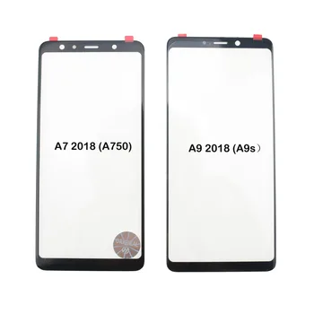 Välimiste Klaasist Objektiiv Asendus Samsung Galaxy A750 A7 2018 A6 A8 A9 pluss A9s J4 J6 plus Puutetundlik Paneel Parandus Osad