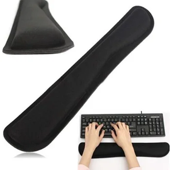 Must Geel PC Klaviatuuri Tõstetud Platvorm Käte, Randme Ülejäänud Toetada Mugavuse Pad USA