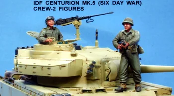 1/35 Mõõtkavas Die-valatud Vaiku Valge Mudel II Maailmasõja Tank Sõdurid Peavad Käsitsi maalitud Mudel, Tasuta Shipping