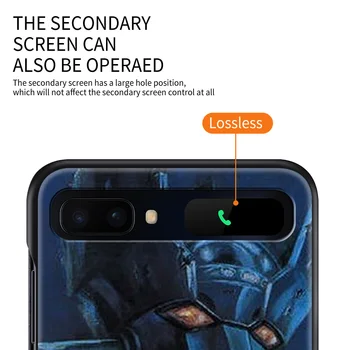 Telefon Case For Samsung Galaxy Z Klapp 5G Kate Silikoonist Kest, Pehme Fundas Must Coque Jaapani Manga Mazinger Z
