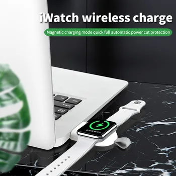 2021 Kaasaskantavad Juhtmeta Laadija puhul IWatch 6 SE 5 4 Laadimise Dock Station USB laadimiskaabel Apple Watch Seeria 5 4 3 2 1