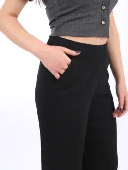 Pehme Mugavuse Naiste Püksid 2021 Uus Kõrge Vöökoht Vabaaja Suvel Slacks Püksid Pahkluu Pikkus Pikad Püksid Naiste Slacks Uus Joggers