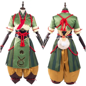 Monster Hunter Tõusta -Yomogi Cosplay Kostüüm Kleit Halloween Carnival Ülikond