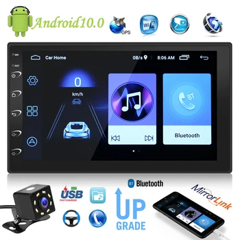 VODOOL 9216B Android10.0 Auto Stereo Raadio 2 Din GPS USB-AUX-FM-Raadio Vastuvõtja Multi-funktsionaalne Video Mängija Professionaalne Seade