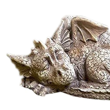 Sleeping Dragon Vaik Kuju Väljas Aed Jumalik Figuriin Kodu Siseruumides Väljas Dekoratsioonid, Kaunistused Miniatuurid