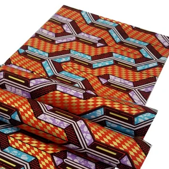 Aafrika Prindi Vaha Riie Wrap Tissu Venitada Ankara Batik Nigeeria Wrapper Kuldne Hõbedane Puuvillasest Materjalist Segast Pool