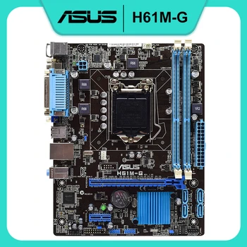 ASUS H61M-G Lauaarvuti Emaplaat Intel H61 H61M LGA1155 Kasutada Emaplaadid komplekt
