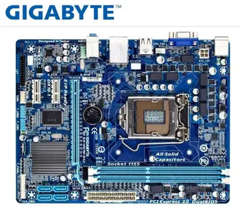Originaal ARVUTI emaplaadi Gigabyte GA-H61M-DS2 DDR3 LGA-1155 H61M-DS2 H61 Lauaarvuti emaplaadi