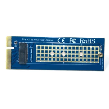 Lisada Card PCI Express PCIE M2 Adapter M. 2/M2 NVME Adapter Tõstja AHCI NVME SSD M2 PCIE X4 Suppor 2230 2242 2260 2280 M2 SSD