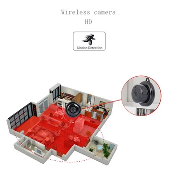 Mini Saladus Kaamera Full HD 1080P Home Security Videokaamera Öise Nägemise Mikro-cam liikumistuvastus Video Diktofon