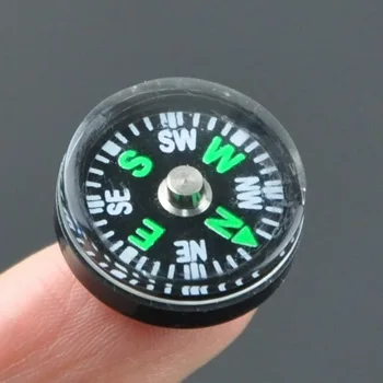 Kuum 12 Tk/Set 20mm Väike Mini Kompassid, Telkimine, Matkamine Reisimine MVI-ing