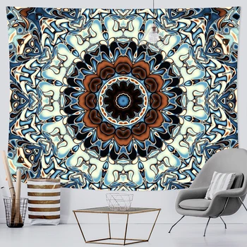 Suured mandala home decor tapestry taust riie hipi bohemian decor psühhedeelne stseeni jooga matt leht