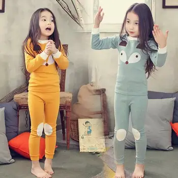 Kevad-Sügis Laste Riided Tüdrukutele s Sobib Siserõivad Sleepwear Kaks-tükk Tüdrukud Nightgowns Jõulud Lapsed Pidžaama Komplekt Riideid