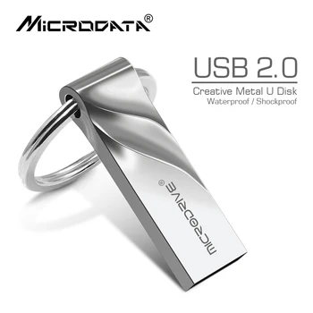 Metallist USB Flash Drive 32GB Pen Drive 16GB, 64GB 128GB, mini USB Pulk pendrive Kkel-USB Flash Stick