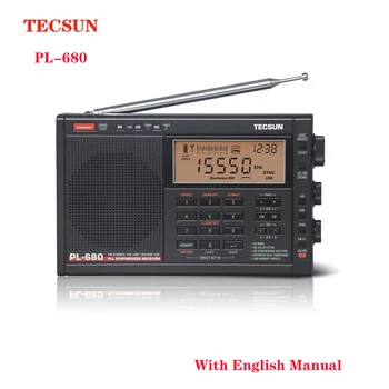 TECSUN PL-680 Stereo Raadio Täielik Bänd Raadio Vastuvõtja, PLL SÜNTEESITUD Vastuvõtja FM Stereo/LW/MW/SSB/ÕHK