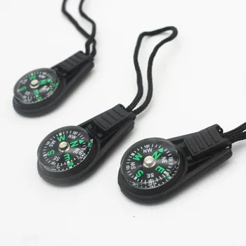 Mini Kompass Survival Kit koos Keychain Väljas Telkimine, Matkamine, Jahindus Seljakott teenetemärgid