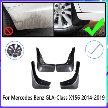 Auto Muda Klapid eest Mercedes Benz GLA Klassi W156~2019 180 200 220 250 260 45 Mudguard Splash Valvurid Fender Auto Tarvikud