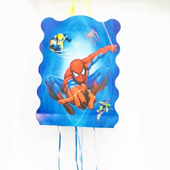 1tk/set Multikas Ämblikmees Kokkuklapitavad Pinata Lapsed Sünnipäev Mängu Kaunistamiseks Naljakas Poisid Sünnipäeva Asjade Spiderman Pinata