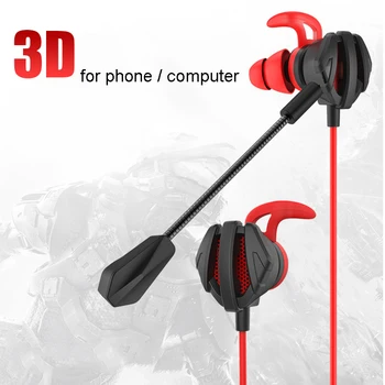 Kõrvaklapid Kiivrid CS Mängud Mängude In-Ear Headset Koos Mic Volume Control PC Gamer Kõrvaklapid