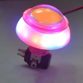 RGB Vilkuv Valgus DC12V Värvikas Arcade LED Valgustatud Nupp Mikro Lüliti Arcade Kraana Masin DIY