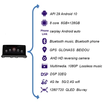 Näiteks Mazda 3-2019 Android 10.0 Okta Core 6+128G Gps Autoradio Auto Multimeedia Mängija, jahutusventilaator