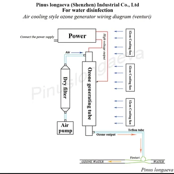 Pinus longaeva 5G/H 5grams osooni generaator Komplekt meditsiiniline akvaariumi vee osonaator AC220V AC110V AC127V DC12V DC24V