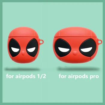 Ta Avengers Deadpool Disney Airpods Pro Juhul Pehmest Silikoonist 3D Juhtudel Airpods 2 Airpod 1 Armas Fidget Mänguasjad