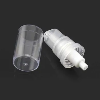 Kuum 5ML mini puhas õhuta pudelile ,5 ml plastikust emulsioon vaakum pudel õhuta pump ,5g väike Korduvtäidetavaid Pudelid õhuta