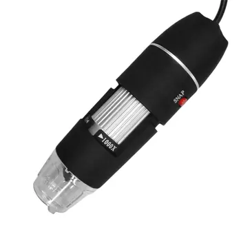 Kuum 1000X Luup 8 LED Digital Microscope USB Endoscope Kaamera Metallist Alus Kaasaskantav käeshoitav Endoscope kontrollimiseks