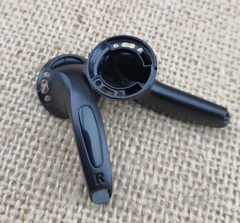 (5 paari), DIY läbipaistev kõrvaklapid shell isiksuse palavik 15,4 mm kõrvaklappide Graveeritud L R kest MX500 Korter earbuds