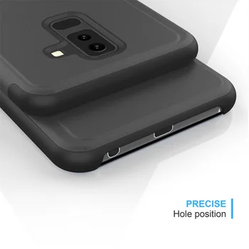 Luksuslik Peegel Vaadata Smart Flip Case For Samsung Galaxy S7 algse Magnetvälja fundas GalaxyS7 S 7 SM G930 G930F Nahast Telefoni Kate