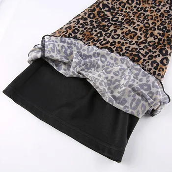 Naiste Mood Kõrge Waisted Leopard Trükitud Pikad Püksid Traceless Lahvatas Pikad Püksid Vabaaja Püksid Jaoks Iga Päev/Pool Naha-Sõbralik