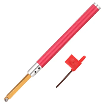 3tk Puidu Treipingi Puidu Treimine Tööriista Omanik Pöörlevad Peitlid Punase Käepideme ja R6 Sisesta Tööriista Komplektid Auto Puidutööstuse Tööriistad