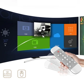 Q40 2.4 G Air Hiir Wireless Remote Control Voice Tegutsevad Nutikad Osuti Klaviatuuri 6 Telg Güroskoop Smart TV Box Mini PC
