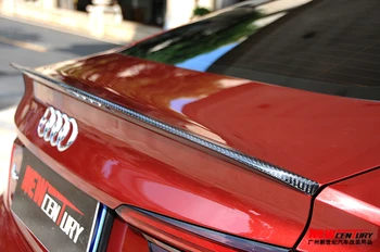 S5 Stiilis Carbon Fiber Tagumine Spoiler Pagasiruumi Tiib Sobib Audi A5 4Doors Sedaan 2017 2018 2019