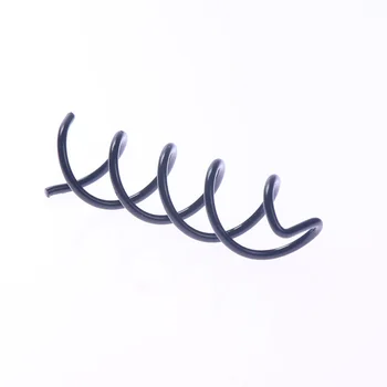 10tk Must Spiraal Klamber klambri külge Fikseeritud Mugav, Praktiline Kruvi Pöörlemise Fikseeritud Kuju Palli Peaga Bud Pea Fikseeritud Juuksed Clip 2021