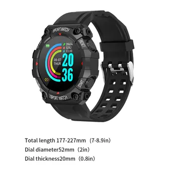 2021 Uusim Spordi Smart Watch Pedometer Fitness Tracker vererõhu seire Äratuse Jälgida Sügav Veekindel Vaata