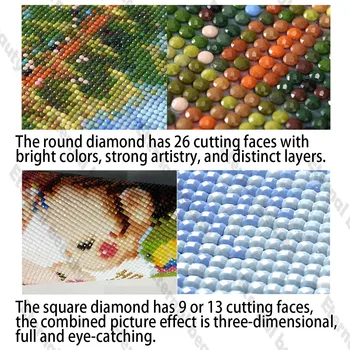 Anime Tüdruk Teemant Kunsti Diamond Maali ristpistes Täis Puurida Tikandid Seina Art Kleebised Käsitöö jaoks elutuba Home Decor