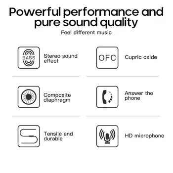 Mugav Juhtmega Peakomplekti 3,5 mm-kõrva Mikrofon, pult Juhtmega Peakomplekti Mängude Office Peakomplekt Iphone ja Android Telefonid