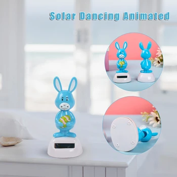 Mood Solar Powered Tantsu Loomade Õõtsuv Animeeritud Nupp Tantsija Nukk Auto Kaunistamiseks Ja Lapsed Mänguasjad Imeline Uue Aasta Kingitused