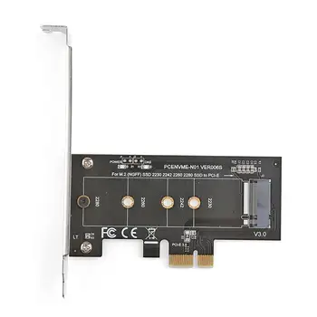 PCI-E 3.0 x1 M. 2 NVMe M Võtme Pesa Konverteri Adapter Samsung PM961 960EVO SM961 PM951 M2 SSD koos Low profile bracket